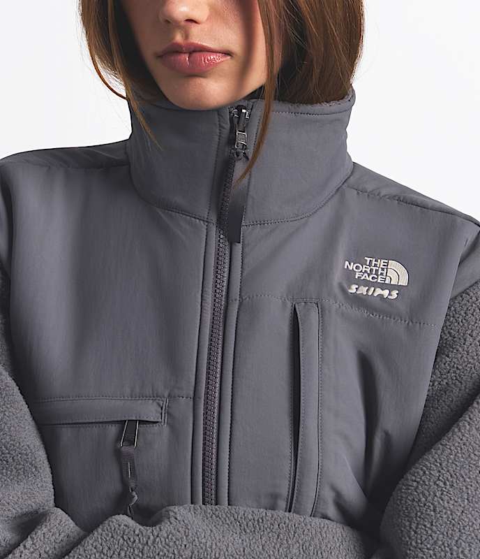 Manteau en molleton Denali 1995 The North Face x SKIMS TNF Gris acier Sk HERO3