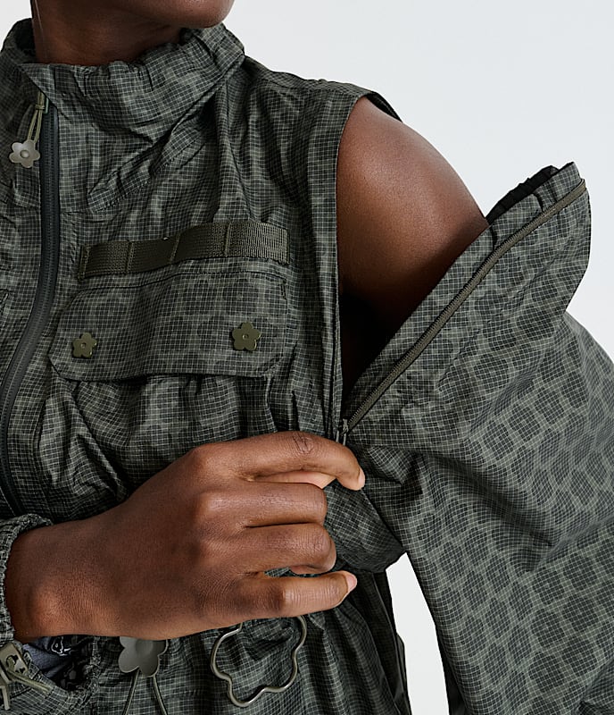 TNF x Cecilie Bahnsen Tenzin Convertible Jacket TNF ALT1