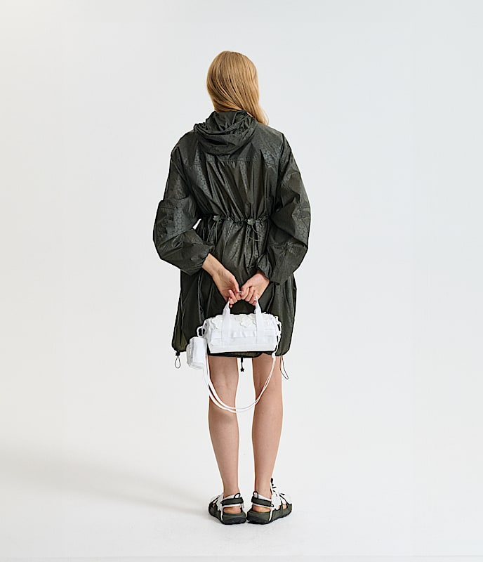 TNF x Cecilie Bahnsen Maria Translucent Base Camp Clutch TNF HERO2