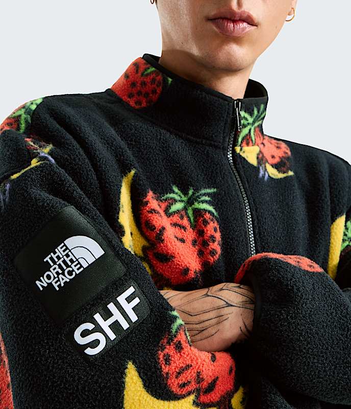 Molleton  demiglissire TNF x Sky High Farm Goods TNF MODELCLOSE4