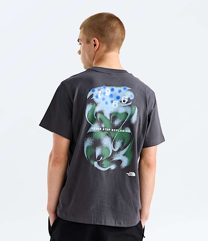 Mens 1966 Motion Relaxed ShortSleeve TeeGraphic TNF HERO