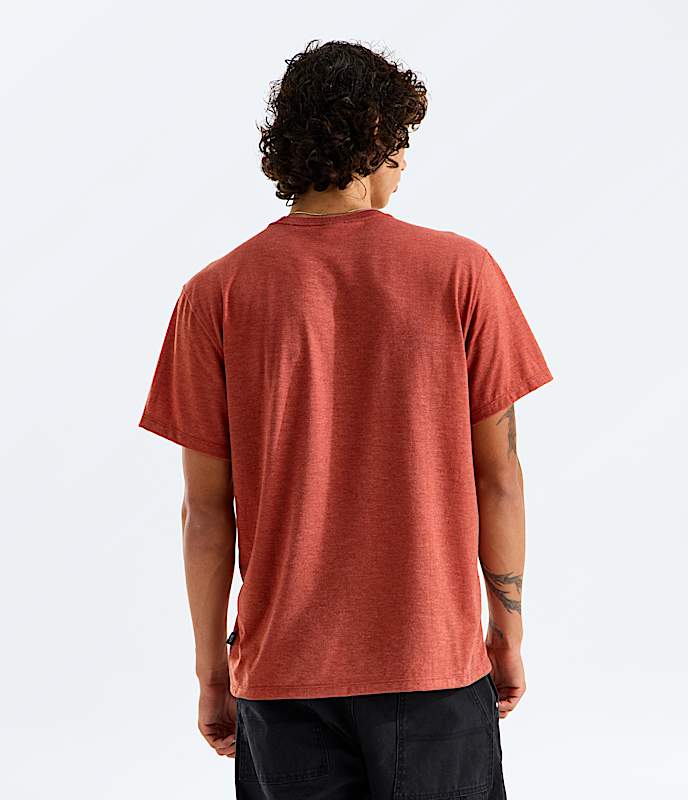 Mens TriBlend ShortSleeve Pocket Tee TNF BACK