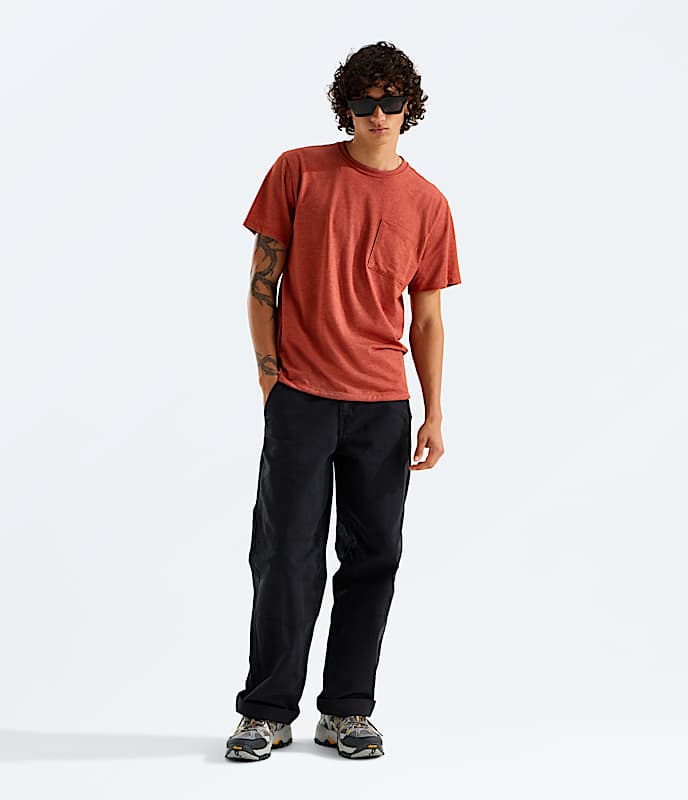 Mens TriBlend ShortSleeve Pocket Tee TNF HERO2