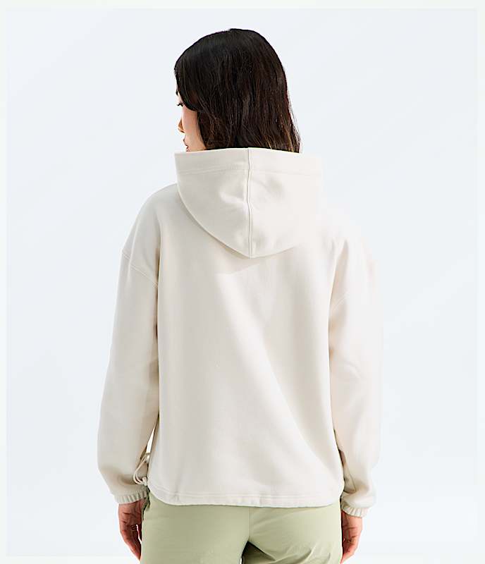 Womens Places We Love HoodieHimalayan Blue Poppy TNF BACK