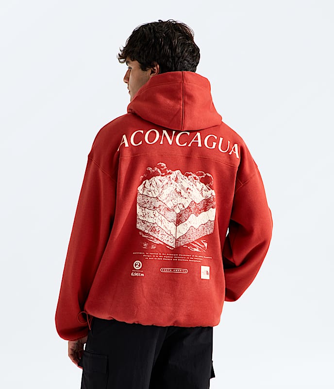 Mens Places We Love HoodieAconcagua TNF BACK