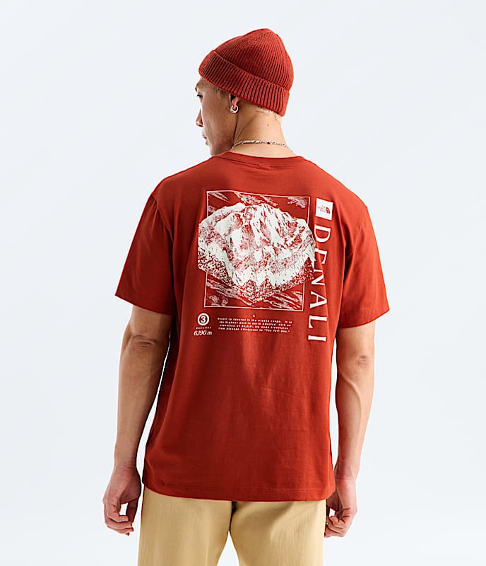 Mens Places We Love ShortSleeve TeeDenali TNF Main