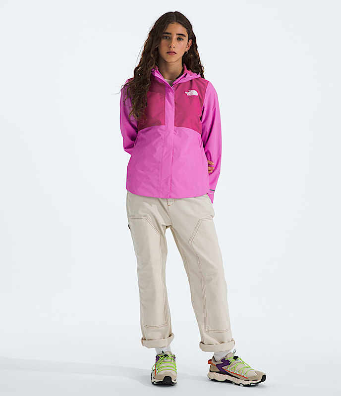 Girls Antora Rain Jacket TNF HERO2