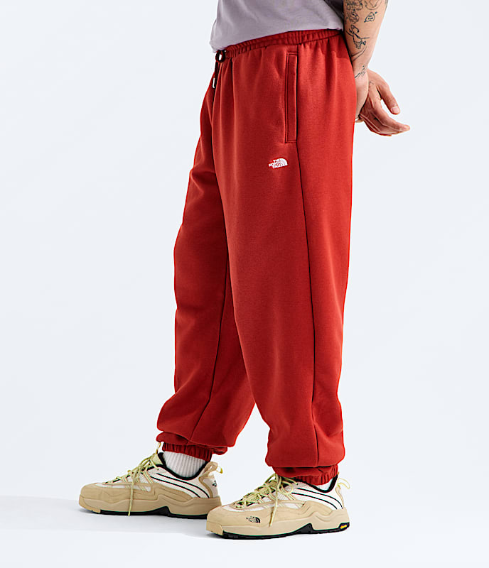 Mens TNF Essential Simple Dome Relaxed Pants TNF MODEL34