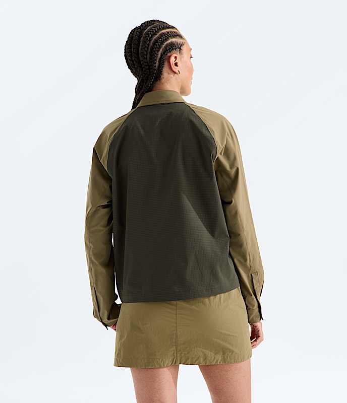 Womens Trail LIGHTRANGE LongSleeve Shirt TNF BACK