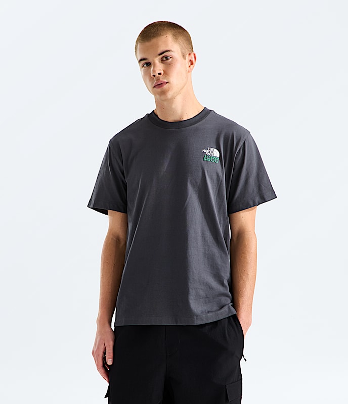 Mens 1966 Motion Relaxed ShortSleeve TeeGraphic TNF BACK
