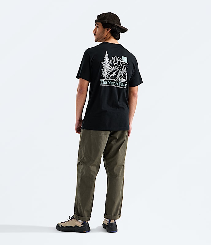 Mens Monte Reg ShortSleeve TeeGraphic TNF HERO2