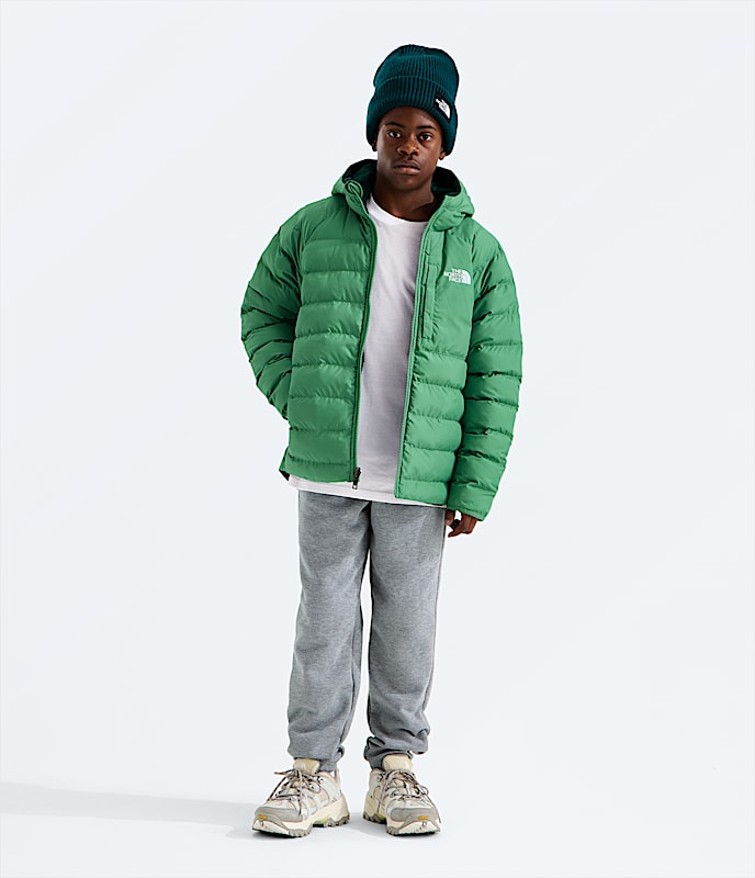 Boys Reversible Perrito Hooded Jacket TNF HERO2