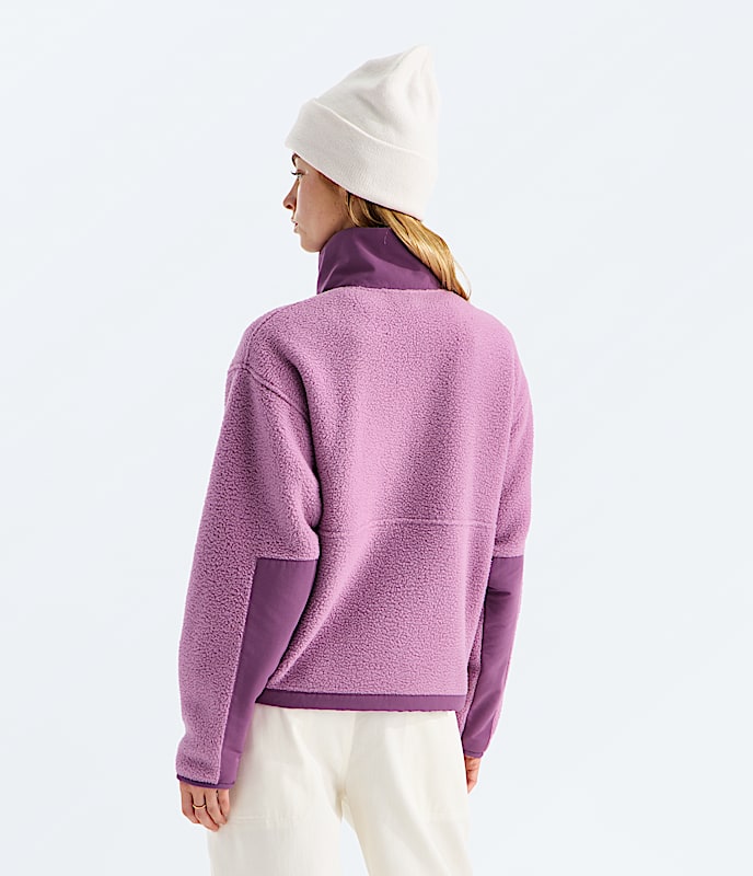 Womens Yumiori Off Peak FullZip Jacket TNF BACK