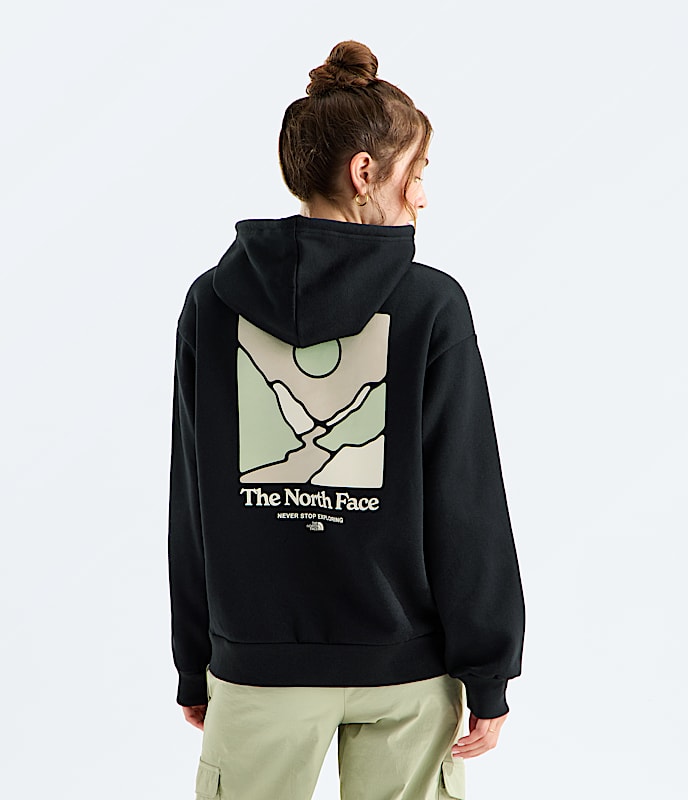 Womens Evolution Monte Oversize Hoodie TNF Main