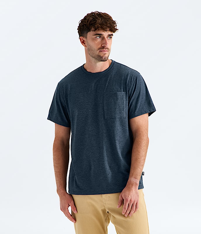 Mens TriBlend ShortSleeve Pocket Tee TNF Main