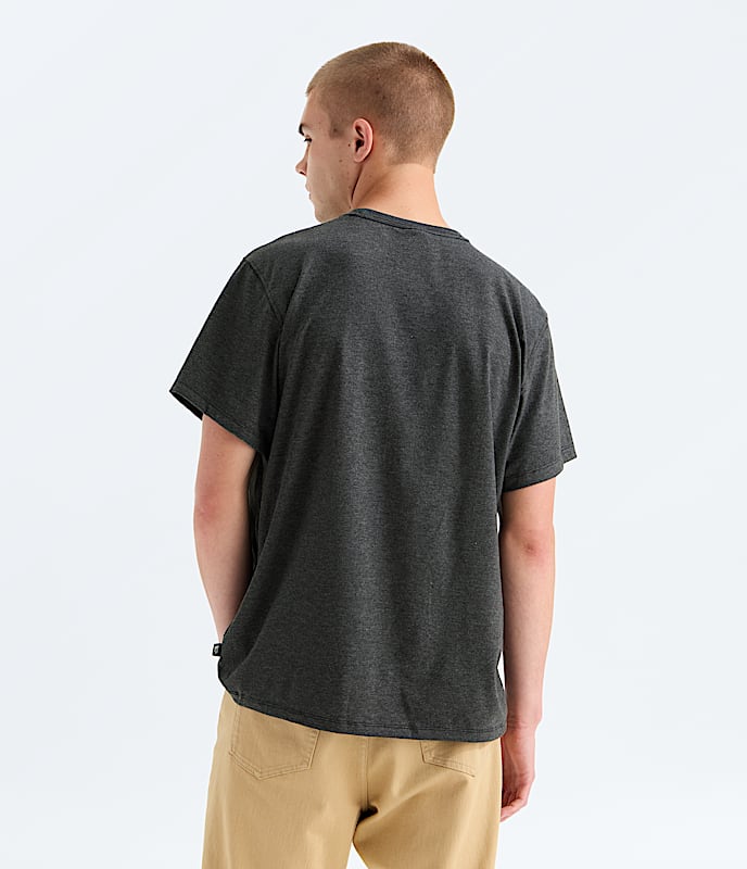 Mens TriBlend ShortSleeve Pocket Tee TNF BACK