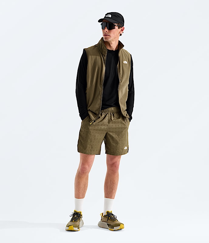 Mens 247 Pentadome Embossed 7 Shorts TNF HERO2