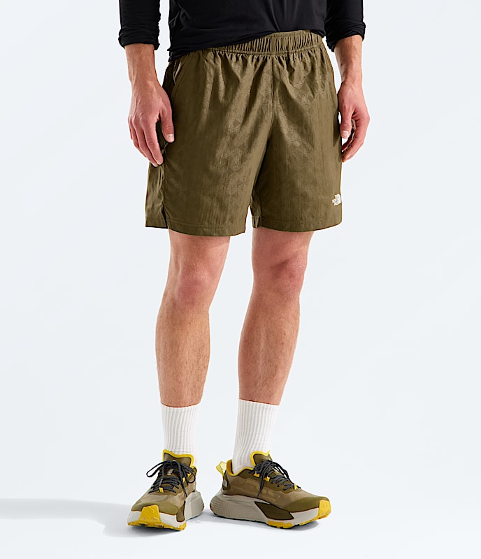 Mens 247 Pentadome Embossed 7 Shorts TNF Main