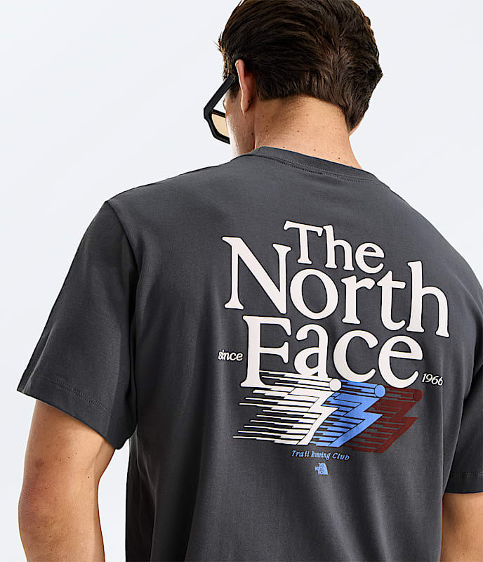 Mens Retro Trail Relaxed ShortSleeve TeeGraphic TNF HERO2