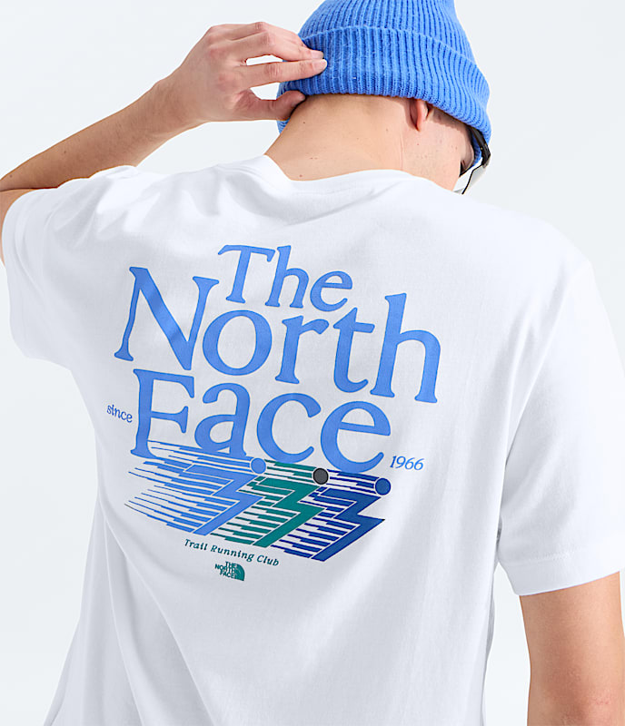 Mens Retro Trail Relaxed ShortSleeve TeeGraphic TNF HERO2