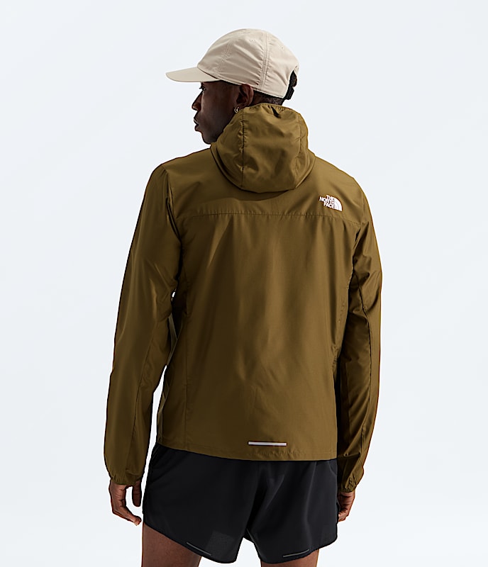 Mens Fontanales Wind Jacket TNF BACK