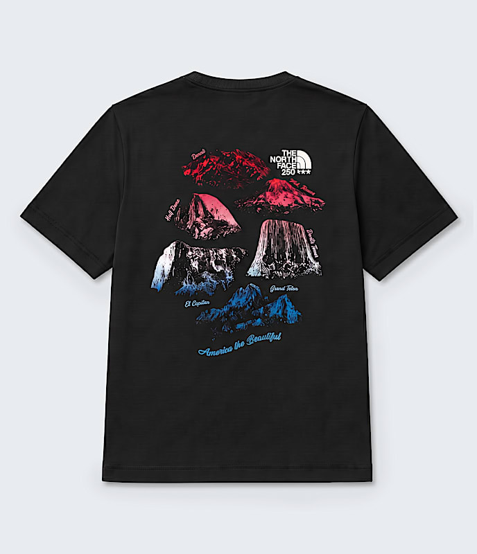 Unisex TNFUSA Relaxed Tee TNF Main