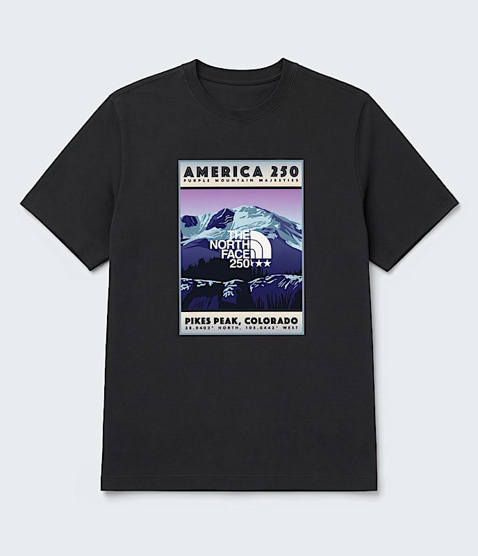 Unisex TNFUSA Relaxed Short Sleeve Tee TNF Main
