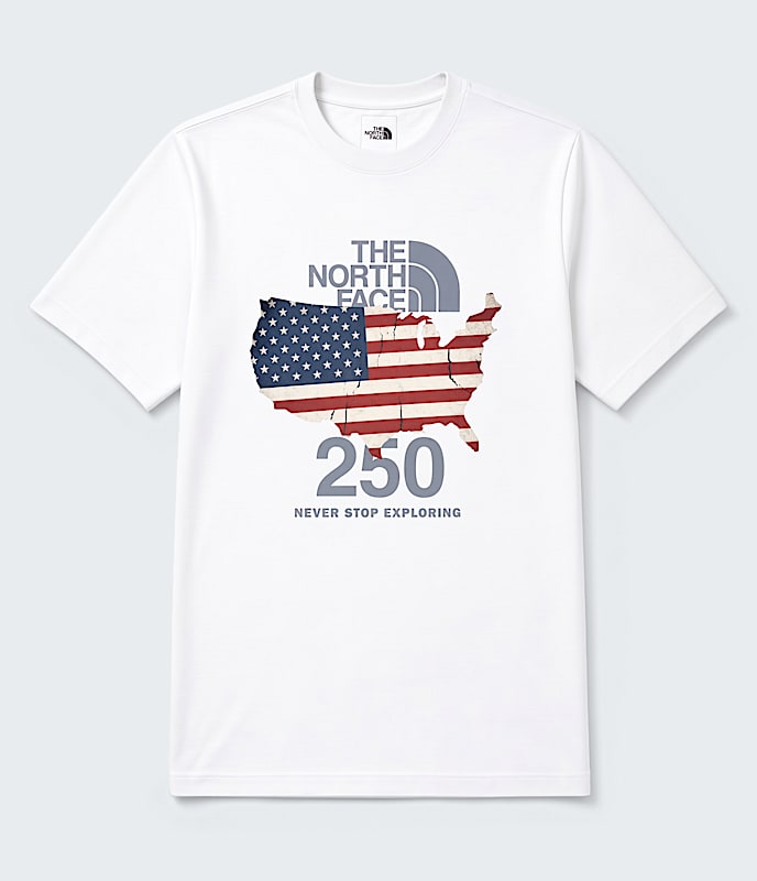 Unisex TNFUSA Relaxed Short Sleeve Tee TNF Main