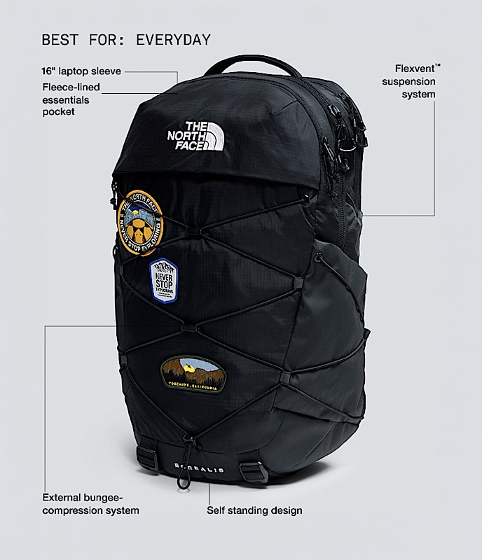 Borealis Patch Backpack  28L TNF HERO2