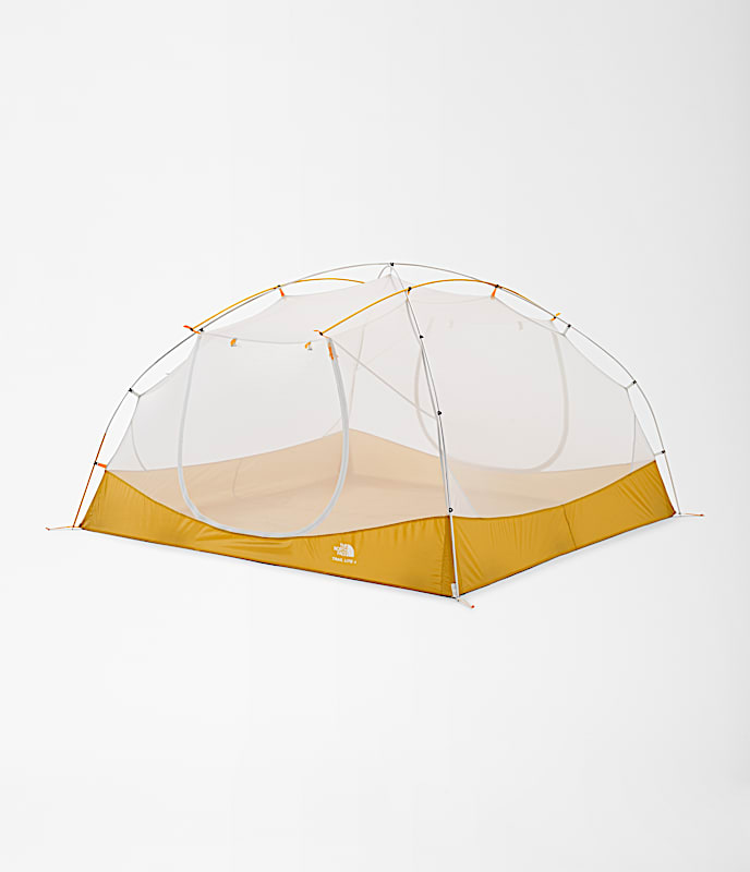 Trail Lite 4 Tent TNF Khaki StoneArrowwood Yellow HERO