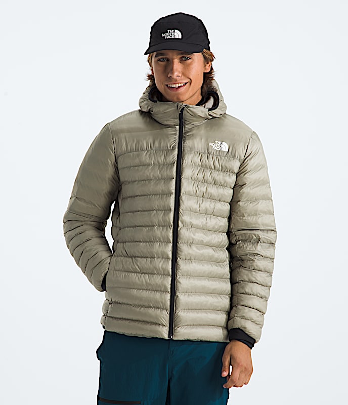 Mens Terra Peak Hoodie TNF Clay Grey Main