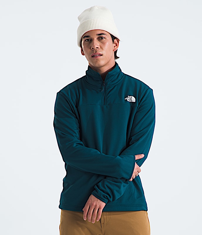 Men’s Cedar Trail Grid Fleece ¼-Zip - 1