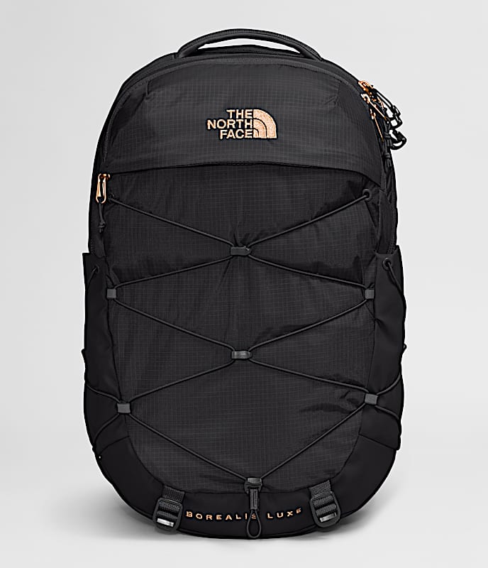 Womens Borealis Luxe Backpack  27L TNF TNF BlackBurnt Coral HERO