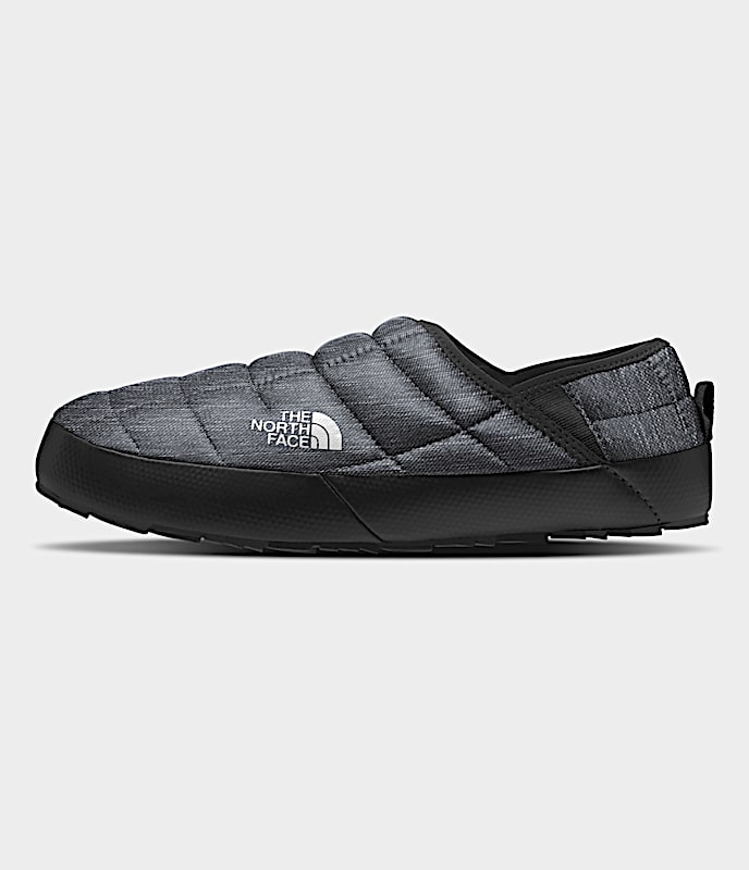 Mens THERMOBALL Traction Mules V TNF Phantom Grey Heather PrintTNF Black HERO