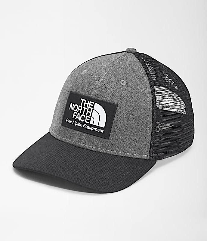 Deep Fit Mudder Trucker Hat TNF TNF BlackTNF Medium Grey Heather HERO