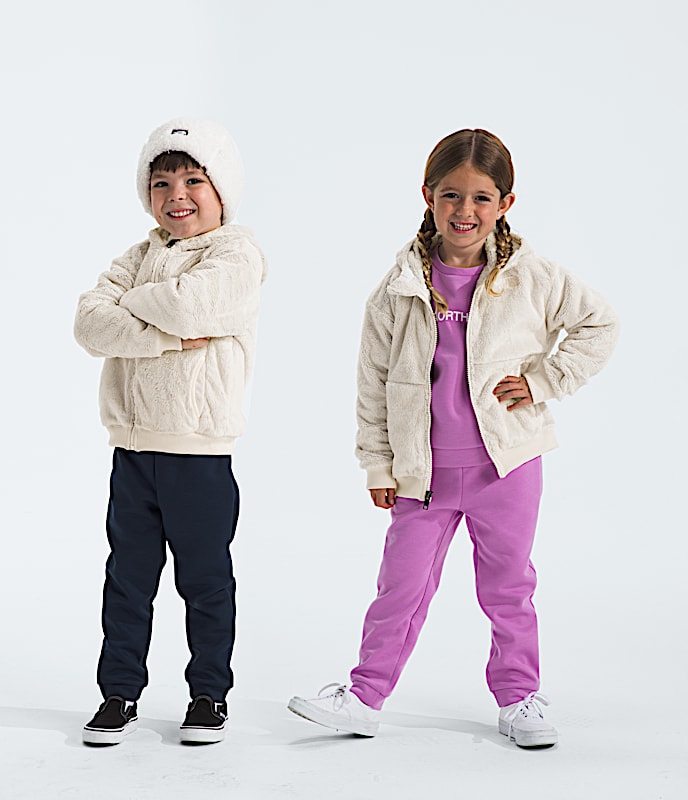 Kids Osito FullZip Hoodie TNF White Dune Main
