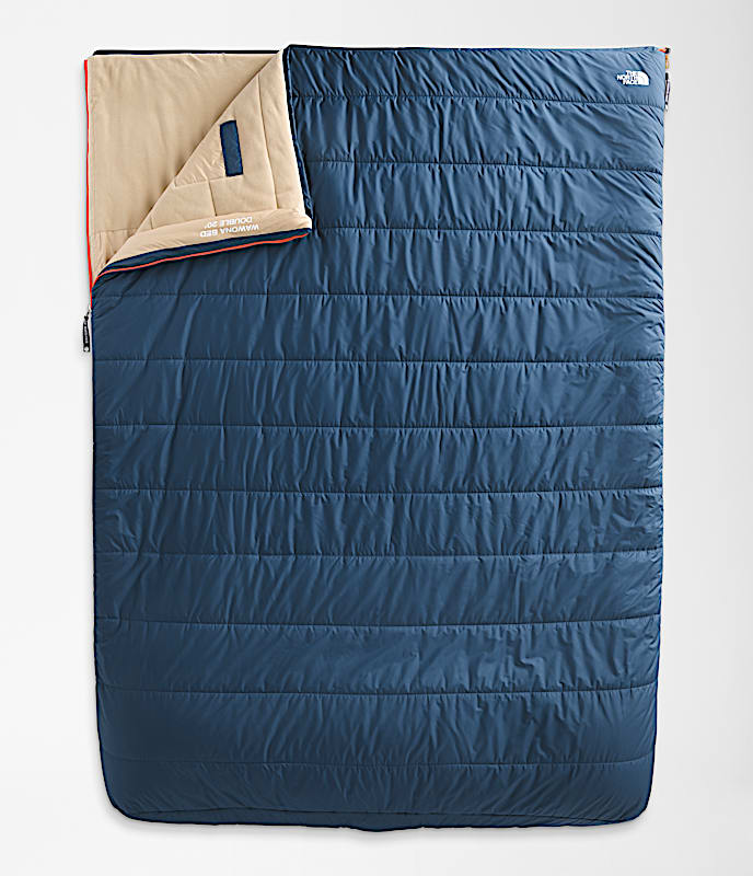 Wawona Bed Double Sleeping Bag TNF Shady Blue HERO