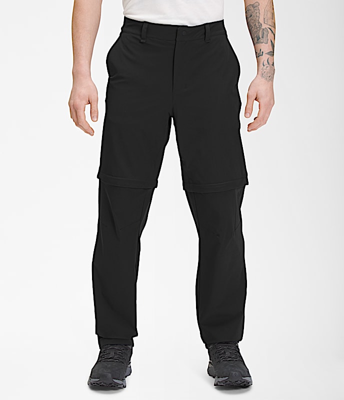 Mens Paramount Convertible Pants TNF TNF Black Main