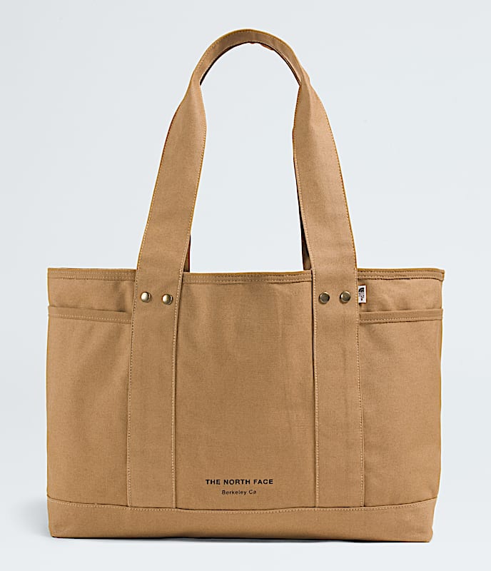 Circular Cotton Tote TNF Utility Brown HERO