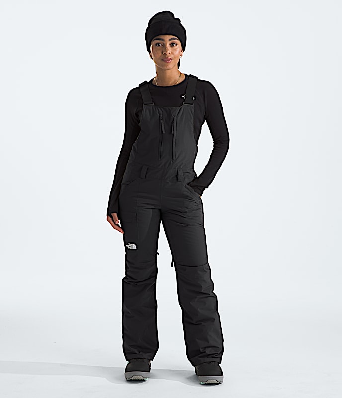 Womens Freedom Insulated Bibs TNF TNF Black Main