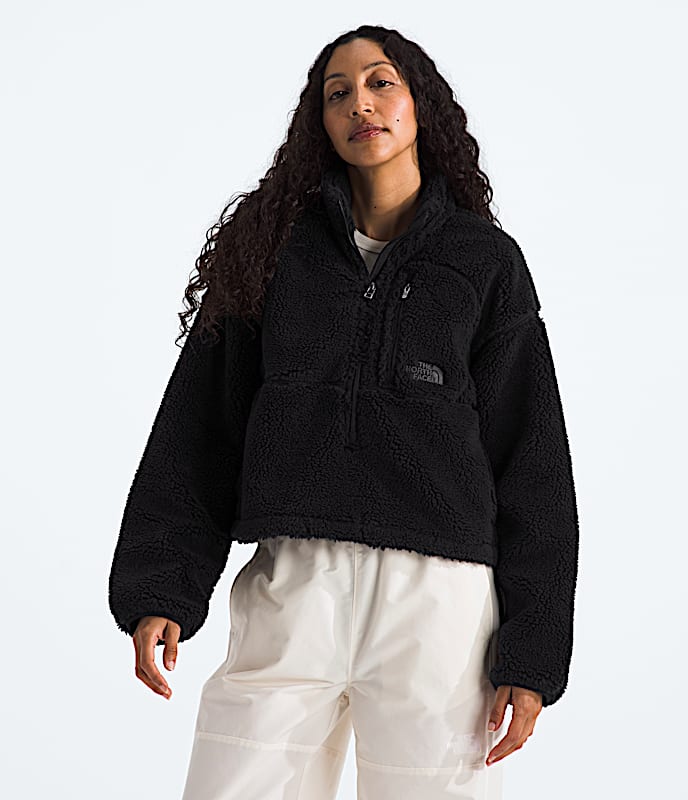 Womens Extreme Pile 2 Pullover TNF TNF Black Main