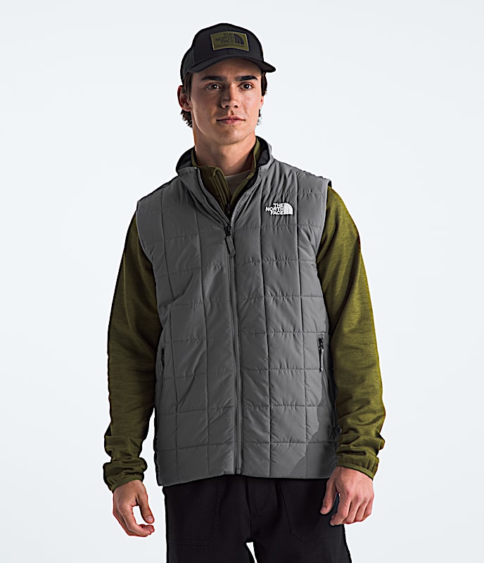 Mens Junction Insulated Vest TNF Smoked Pearl HERO