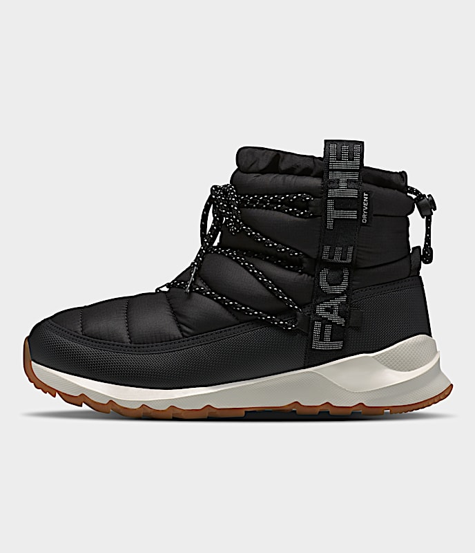 Womens THERMOBALL Lace Up Waterproof Boots TNF TNF BlackGardenia White HERO