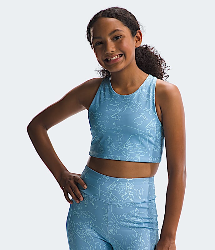 Girls’ Never Stop Reversible Tanklette - 1