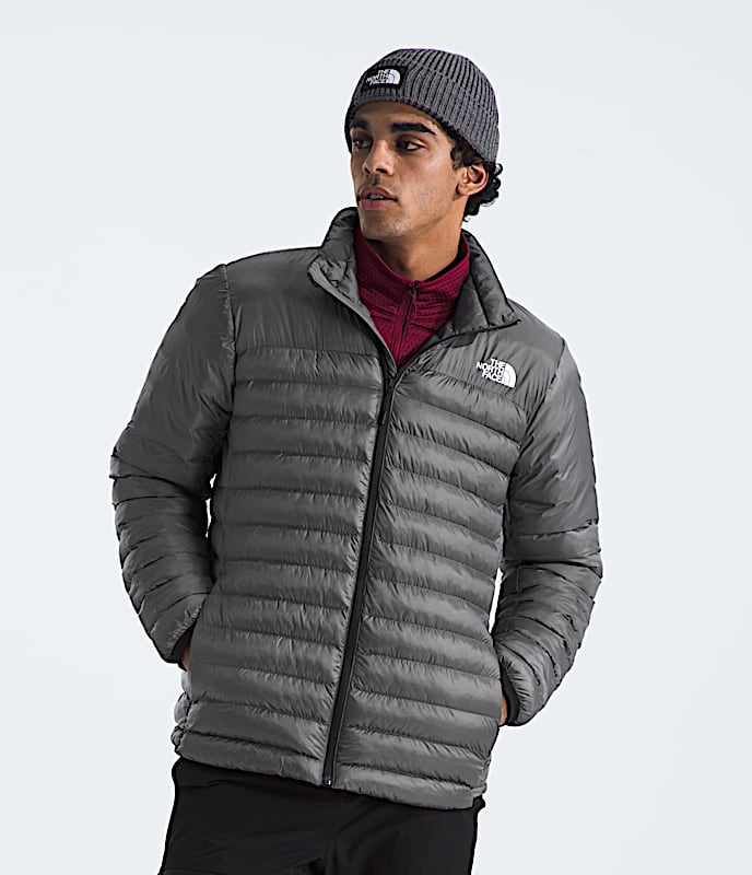 Mens Terra Peak Jacket TNF Smoked Pearl HERO