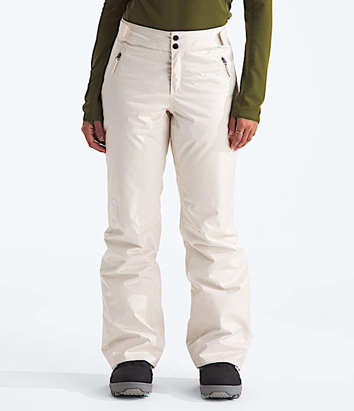 Womens Sally Insulated Pants TNF White Dune Main