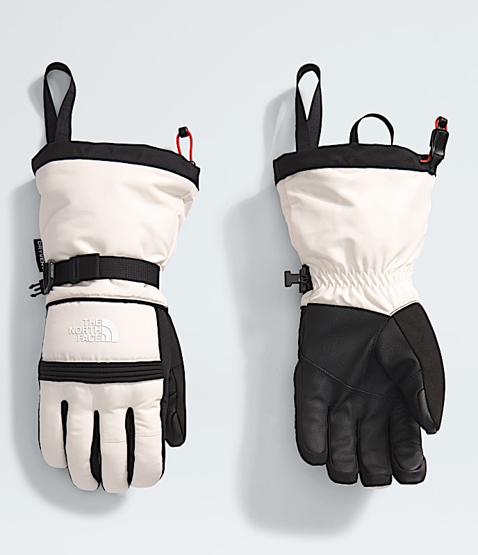 Womens Montana Ski Gloves TNF White Dune HERO