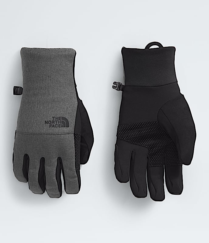 Womens Apex Insulated Etip Gloves TNF TNF Dark Grey Heather HERO