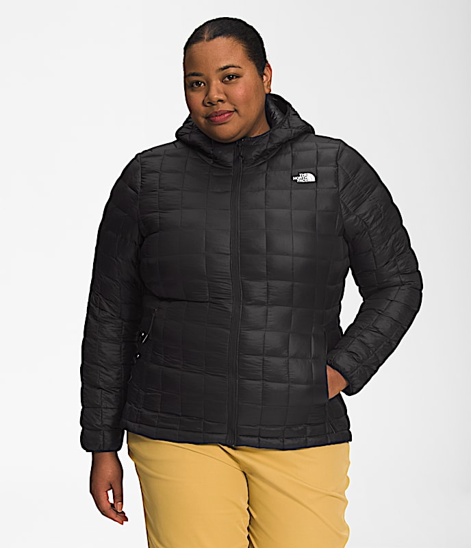 Womens Plus ThermoBall Hoodie 20 TNF TNF Black HERO