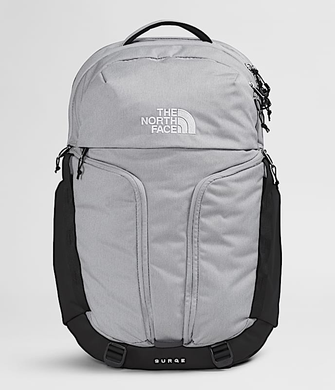 Surge Backpack  31L TNF Meld Grey Dark HeatherTNF Black HERO